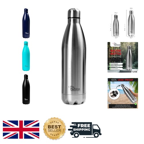 Stainless steel vacuum flask - stainless,