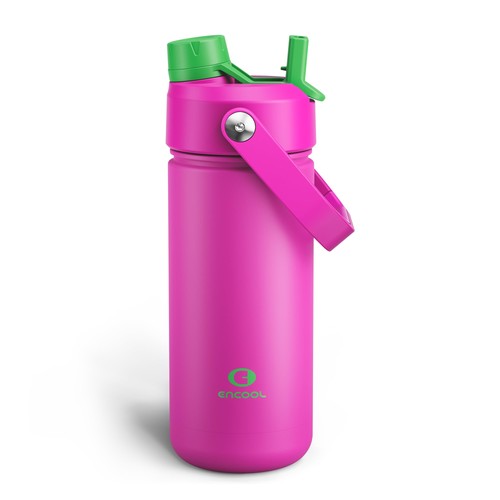 Insulated water bottle with - insulated,