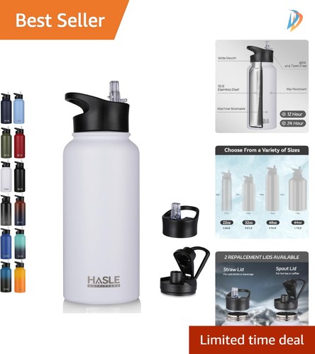 32oz stainless steel insulated - steel,