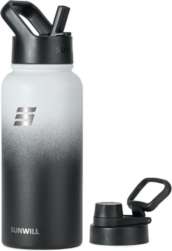 Metal water bottle - metal,