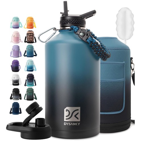Stainless steel water bottle - stainless,