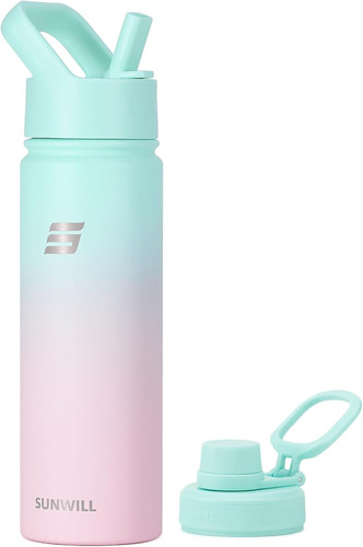 Stainless steel water bottle - stainless,
