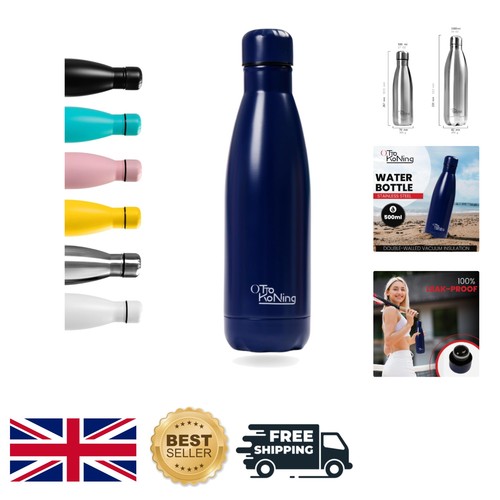 Navy blue 500ml insulated - 500ml,
