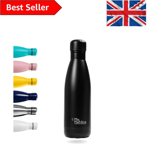 Stylish black 500ml bpa free - black,