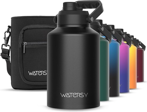 128oz stainless steel water - steel,